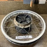 Yamaha XT550 Rear Wheel 18IN Rim 1982. Fixed Price $50.00.