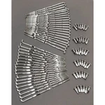 Drag Chrome Twisted Spoke Set For Steel Hub And Drop Center Rim DS-380184. Fixed Price $153.87.