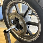 2009 Triumph Bonneville Rear Back Wheel Rim. Fixed Price $150.00.