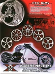 2005 Xtreme Machine Custom Motorcycle Wheels Print Ad 17X12 Rims 330 Tire 2000S. Fixed Price $19.99.