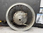 1975 Yamaha XS650 2.15" 18" Rear Back Wheel 8271.ZP. Fixed Price $75.00.