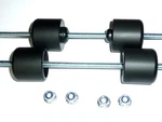 Triumph Daytona MOTO2 2020-2021 Front + Rear Wheel Crash Mushrooms Sliders Pad. Fixed Price $153.95.