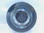 Harley Dyna Softail & Sportster 883 1200 Back Spoked Rear Wheel Rim Tire. Fixed Price $199.95.