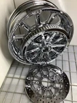 Indian Chief Rear Wheel Classic Black Horse 2015 -22 Mag Chrome Rims (exchange). Fixed Price $1199.00.