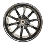 Rear Wheel Rim, Black, Original 50221761AA, Ducati Scrambler 400 Hasht. Fixed Price $979.57.