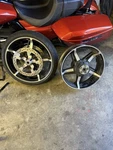 Oem Harley-davidson 09-25 Touring 2024 Street Glide Front Wheel Tire. Fixed Price $1000.00.