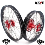 Kke 21/18 Wheels Rims Set For Gas Mc Ec Ex 125-450CC 2021-2026 Red Hub. Fixed Price $649.00.