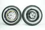 2010 Harley Touring Electra Glide Ultra Oem Front & Rear Wheel Rim Tire 17" 16". Fixed Price $580.50.