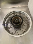 1987 Honda Xl 250R Rear Back Wheel Rim Assembly #2 (17X2.5). Fixed Price $123.00.