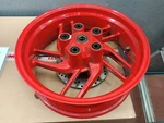 Red Rear Rim Complete With Disc For Ducati Monster 797 50222031AB. Fixed Price $468.39.