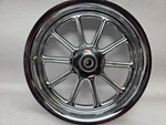 Oem Harley Davidson Softail 10 Spoke Chrome 16X3 Front Wheel 40720-05 Nos. Fixed Price $782.99.