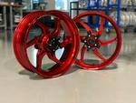 Core Moto Apex Wheels Front & Rear Kawasaki Ninja ZX10R 2016-2024 Gloss Red. Fixed Price $2949.00.
