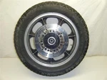 81 Kawasaki 700 550 Ltd 130/90 H16 Brake Rotor Rear Tire Rim Wheel. Fixed Price $99.99.