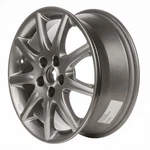 17X7 9 Spoke Refurbished Alloy Wheel Painted Medium Smoked Hypersilver 560-04025. Fixed Price $271.89.