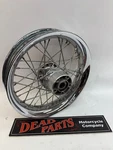 Harley Softail Rear Chrome Aluminum Round Profile Spoke 16X3 Rim. Fixed Price $193.45.