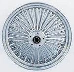 Harley Davidson 16X3.5 Front Wheel King Fat Spoke Chrome Ultima 37-529 Chollo. Fixed Price $1075.13.