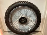 Oem Kawasaki F6 Front Wheel Kaga 18 Rim New Duro 3.00 Tire & Tube Vtg Mx. Fixed Price $149.95.