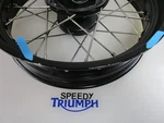 Triumph Bonneville Bobber 1200 Over Size Custom Built Front Wheel. Fixed Price $372.35.