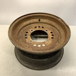 Rim, Front 12X6, Silver 1997 Kawasaki Prairie 4X4 KVF400-A1. Fixed Price $60.00.