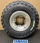 Genuine Yamaha 4X156 Single Front Aluminum Rim With Kenda Klaw Tire 22X7X10 Xcf. Fixed Price $100.00.