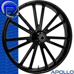 Rotation Apollo Black Custom Motorcycle Wheel Front Harley Touring Bagger 21. Fixed Price $1377.50.