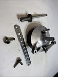 1972 Kawasaki F7 Enduro Brake Plate/front Axle/torque Link Bracket. Fixed Price $38.00.