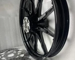 Harley Front Wheel Low Rider 43300462 Black Single Disc 2018 -20 Rim Exchange. Fixed Price $699.00.