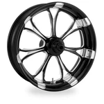 Paramount Front Forged Wheel Non-abs Black Chrome 23" X 3.5" 1202-7306R-PAR-BMP. Fixed Price $1801.76.