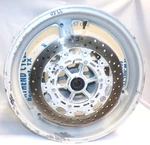 99-02 Yamaha YZFR6 Front Wheel Rim 17X3.50 Left Right Rotor 4XV-25168-01. Fixed Price $234.98.