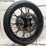 Harley 21" Black Prodigy Front Wheel Shinko Tire Rotor 08-23 Road Glide Fltr. Fixed Price $1595.00.
