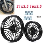 21X3.5 + 16X3.5 Front Rear Wheels Rims For Yamaha XVS650 V-star Vstar 1100. Fixed Price $607.96.