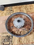 Yamaha GT80 Front Rim Assembly. Fixed Price $25.00.