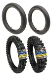 Kawasaki KLX110 KX60 65 Front & Rear Tire Set Dunlop MX34 With Heavy Duty Tubes. Fixed Price $134.95.