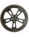 Genuine Kawasaki Used Oem P# 41073-0653-QT Front Wheel Assembly Black. Fixed Price $450.00.