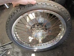1977 Kawasaki KZ750 Front Wheel Rim Hub. Fixed Price $125.00.