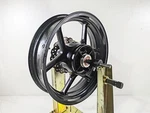 2011 Kawasaki EX650R Ninja Straight Enkei 17X4.5 Rear Wheel Rim 41073-0146-QT. Fixed Price $84.99.