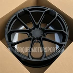 21" New Twin Spoke Satin Black Wheels Rim For Porsche Macan 21X9.5 21X10 Set 4. Fixed Price $1265.00.