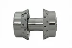 Chrome Front Wheel Hub With 1 Bearings For Harley Davidson By V-twin. Fixed Price $285.49.