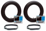 (2) New Drag Specialties MT90-16 Side Metal Valve Stem Inner Tube/rim Strip Set. Fixed Price $59.95.