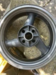 Kawasaki 1996-2003 ZX7R ZX750 Ninja Oem Rear Wheel Rim #59. Fixed Price $122.00.