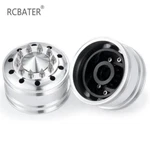 Rcbater Cnc Metal Front Wheel Rim Hub For 1/14 Tamiya Tractor Truck Car. Fixed Price $24.78.