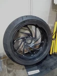 Bmw K1200R Rear Wheel S Gun Metallic 7676665. Fixed Price $255.75.