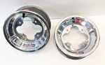 Dwt A5 Polished Front Rims Wheels Pair 10" 10X5 3+2 4/144 450R 400EX 250R 700XX. Fixed Price $179.95.