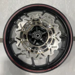 2015 2018 Yamaha YZF-R3 YZFR3 Front Wheel Rim W/ Rotor 17X2.75 Oem *straight*. Fixed Price $299.99.