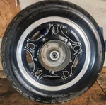1979 Honda Rear Wheel Rim 180/90/16 Tire 42650-415-770. Fixed Price $60.00.