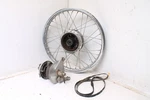1966 Yamaha Twin Jet 100 YL1 YL-1 Rear Back Wheel Rim W/ Hub Brake Plate 1.40X17. Fixed Price $189.00.