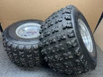 Yamaha 4/115 Douglas Rear Rims Wheels Studded Tires 20X11-9 Fastship AV3. Fixed Price $189.99.