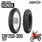 Front Rear Tire Set Irc For Honda CRF250 CRF300 Rally 300-21 120/80-18. Fixed Price $447.03.