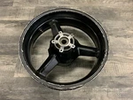 Suzuki GSXR600 GSXR750 SV1000 Oem Rear Wheel Rim Black #17 - Straight. Fixed Price $124.99.