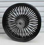 Dna Mammoth Fat 52 Spoke 18X5.5 All Black Rear Wheel Harley Dyna Softail. Fixed Price $958.28.